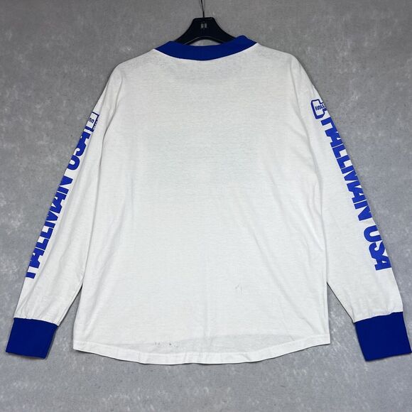 Vintage Kawasaki Motocross Shirt Racing Jersey Men Large AHRMA MX KX BMX 80s 90s - Picture 8 of 16